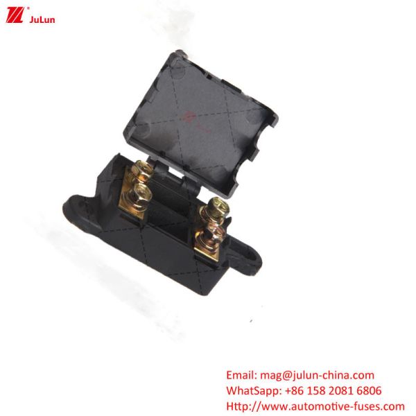 Buy Automotive Fuse Holder Socket Base Connector 30A-500A 32V One Pole Two Poles With Plastic Shell at wholesale prices