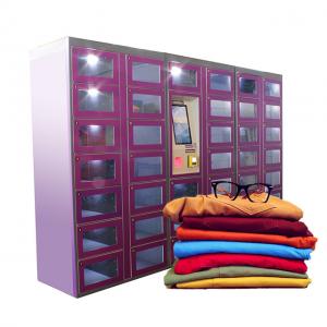 Quality FCC Winnsen Automatic Vending Lockers Selling Cloth Shoes With Different Door Size for sale