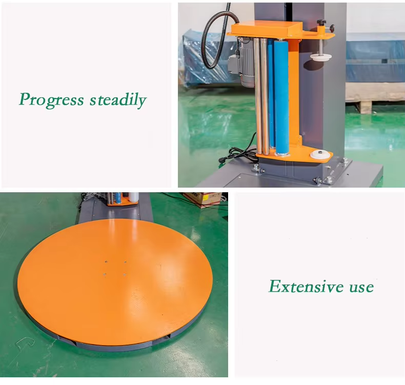 1-15 Frequency Stretch Packaging Machine 2000kg Load Stretch Film Machine 3