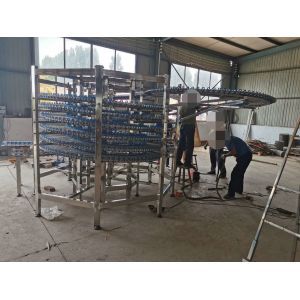 Factory Continuous Bread Spiral Cooling Tower for Sale