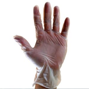 Food Service Gloves Disposable Vinyl Glove Pvc Material 9 Inches Length