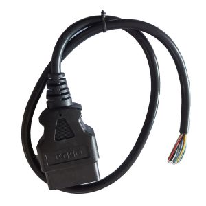 Car Diagnostic OBD2 Open Cable PA66 Insulated With Brass Terminals