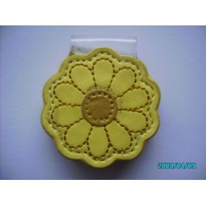 Custom PU / PVC personlized Leather Money Clip with polybag