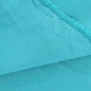 Plain Dyed Poly Spandex 100% Polyester Twill Fabric for America Nurse in Qingdao