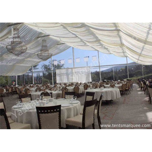 Outdoor Tents Marquee Custmized Luxury Decoration for Wedding Parties