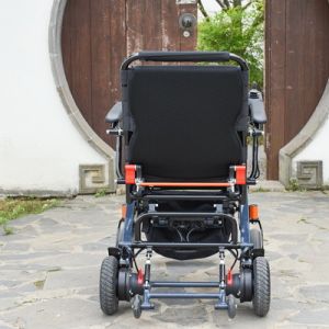 6 Km/Hr Aluminum Alloy Motorized Power Wheelchair Electric
