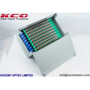 96 Core Rack Mount Fiber Optic Patch Panel Terminal Box ODF Unit / 96fo Steel