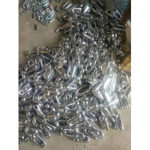 Steel Material Aerial Cable Tools Anti Twist Rigid Wire Rope Connector