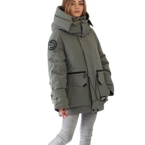 FODARLLOY Coffee lightweight warm breathable long duck down hooded padded winter