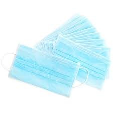Non Woven Disposable Mouth Mask , Disposable Non Woven Face Mask Anti Bacterial