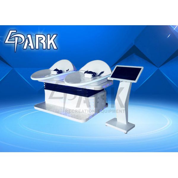 Buy 2 seats virtual reality commercial active entertainment vr skiing simulator EPARK amusement park ride vr at wholesale prices