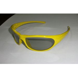 Designer PC Plastic Linear Polarized 3D Glasses For Home Theater