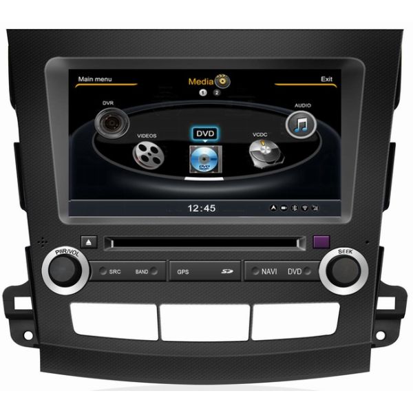 Ouchuangbo HD S100 auto DVD audio video player for Mitsubishi Outlander(2006-2011) with 1G CPU 1080P 3GWifi