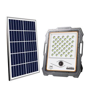 High Brightness Polycarbonate Solar Flood Lights Multi Power 400W 2600LM