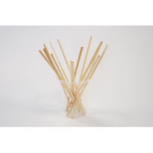 China Natural Straw Eco Friendly 3-5mm 200mm Biodegradable Compostable on sale