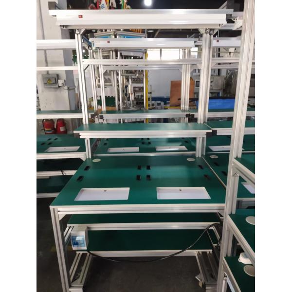 Aluminum profile multi-layer illuminated workbench, customizable in size and