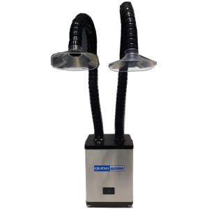 Lightweight 150w Vacuum Fume Extractor Mental Cover