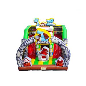 Children Fun Park Inflatable Dinosaur Animals Slide For Kids