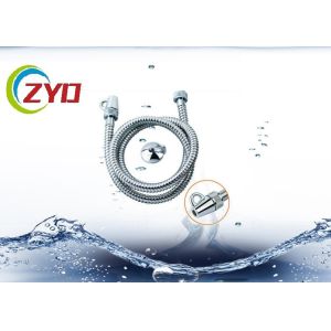 Stainless Steel 1.5M Flexible Shower Hose With Hook Easy Clean Type