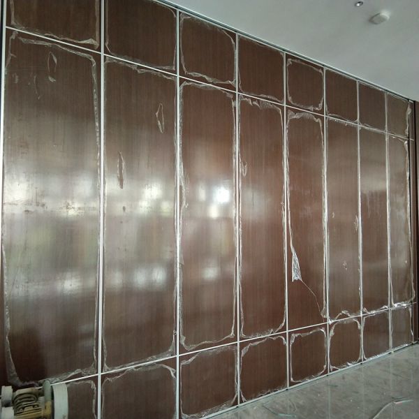 Manual Aluminum Sliding Soundproof Partition Walls / Movable Wall Panels