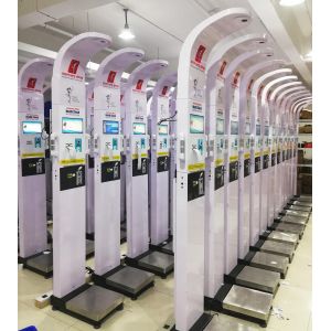 Electronic Weighing Scale With Body Fat Analyzer Microcomputer Control