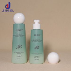 Plastic Toner Bottle 200ml 250ml Transparent Frosted Container Plastic Mist