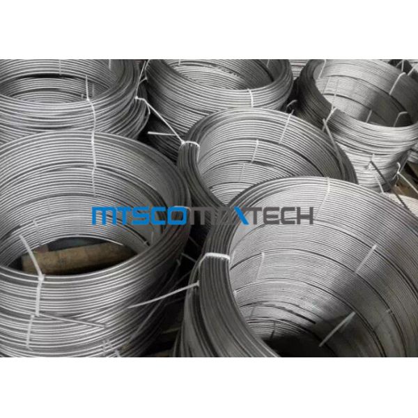 Bright Annealed Stainless Steel Coiled Tubing S30908 / S31008 8mm Precision