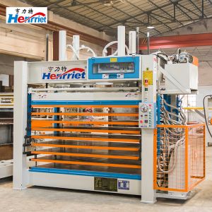 50T Wood Heat Press Machine 8 Layer Veneer Press Machine 380V