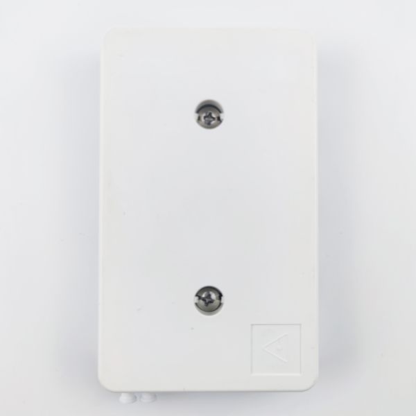 FTTH Network Fiber Optic Cable Socket Panel 2 Cores LC APC Plastic Faceplate 116*69*19 mm