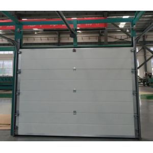 Customized Fire Station Industrial Sectional Doors Powder Coated Finish