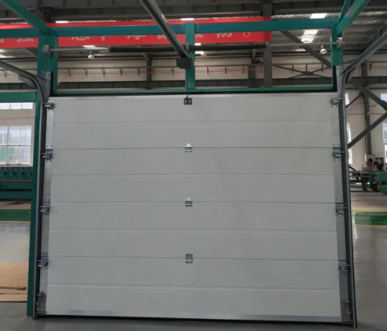 Customized Fire Station Industrial Sectional Doors Powder Coated Finish