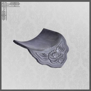 Grey Temple Flat Clay Roof Tiles