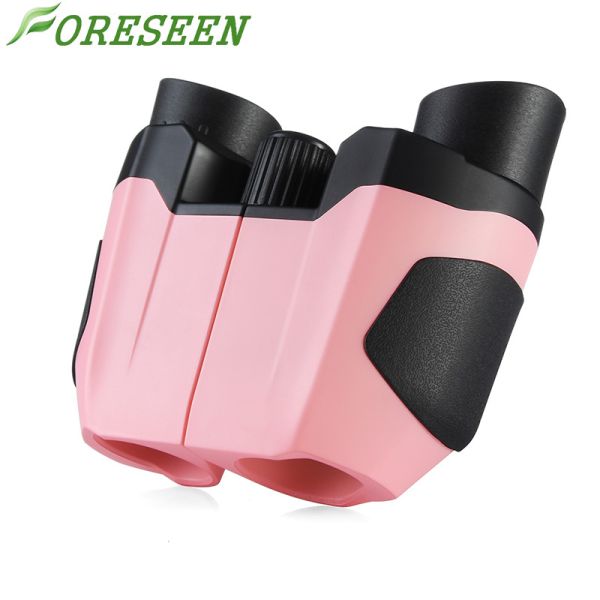 Foreseen 8x21 Christmas gift for Children China pink smart kids toy binoculars
