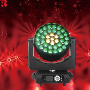 Aluminum Alloy Moving Head Light LED Wash Zoom RGBW 4in1