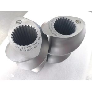 Certified TEX120 Wear Resistance Twin Screw Extruder Components Star Screw