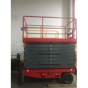 China 16m Elevated Mobile Motorized Scaffold Lift Platform on sale