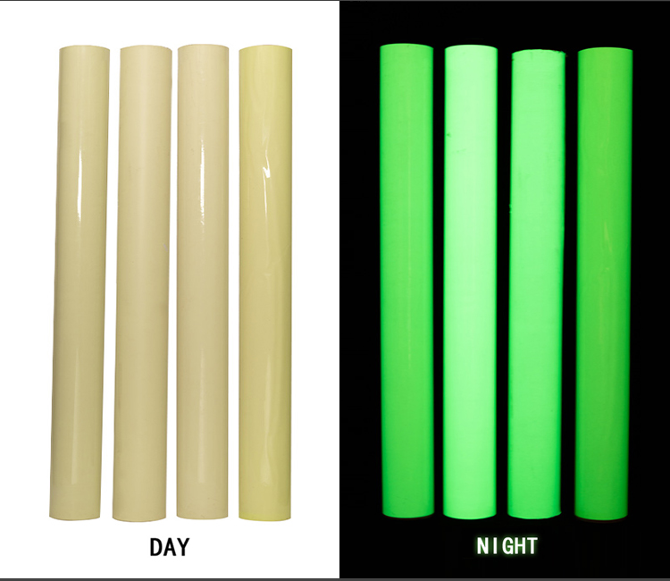 Night Glow In The Dark Vinyl Sticker For Exit Safety