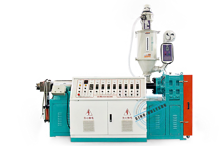 37kW Sinohs HSJ 65mm Single Screw Extruder for Profile Manufacturing System