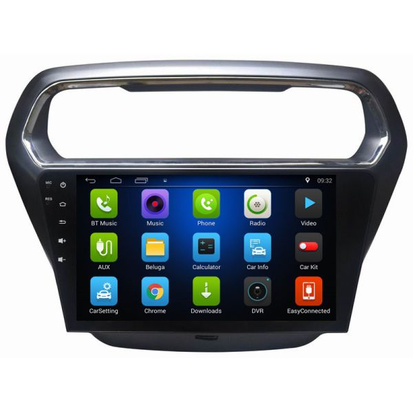 Ouchuangbo car radio touch screen android 8.1 system for Ford Escort with BT USB