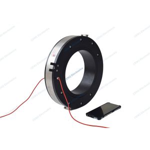 Machine Tool Slip Ring With Through Bore 200mm And High Voltage 3500V