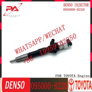 Common Rail Injector 23670-09070 Genuine Fuel Injector 23670-0L020 095000-8220