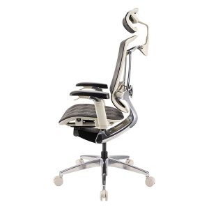 GT Grey Frame Ergonomic Office Chair Swivel Relax Design 5D Paddle Shift