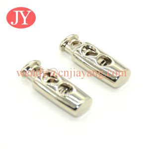 jiayang Wholesale waterproof metal garment cord end lock stopper