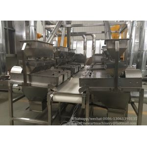Auto Hazelnut Blanching Machine / Blanched Peanut Production Equipment 600kg/h