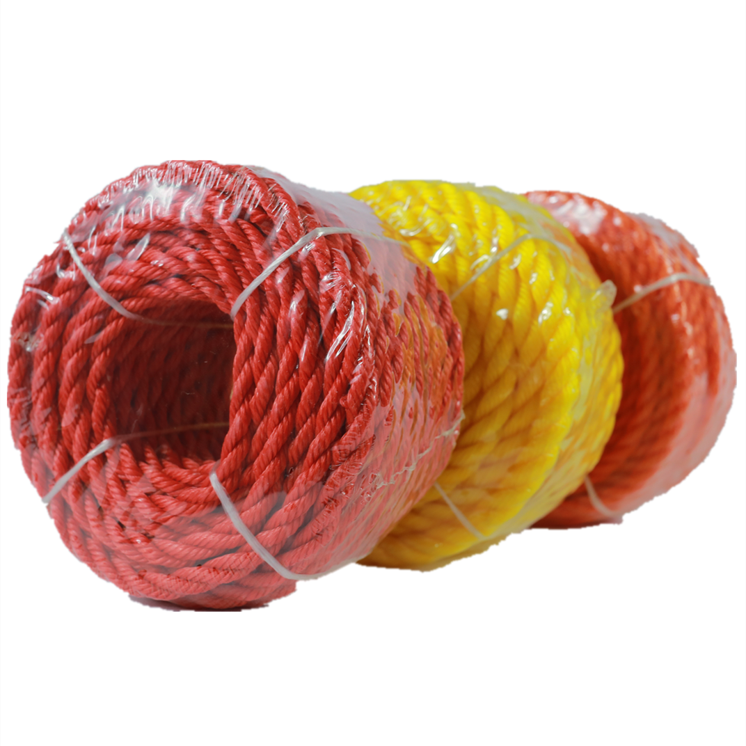 PP Rope 3 or 4 Strands Marine Fishing Rope Nylon ThreadTwisted Polypropylene PP