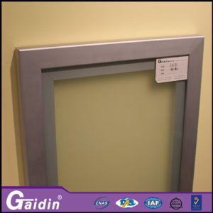 Quality mill finished wooodgrain glass insert 1000 to 6000mm kitchen cabinet aluminum door frame for sale