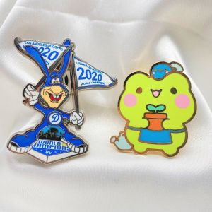 Cartoon Hard Custom Lapel Pins Soft Enamel Pin UV Print Badge Logo Maker Cute