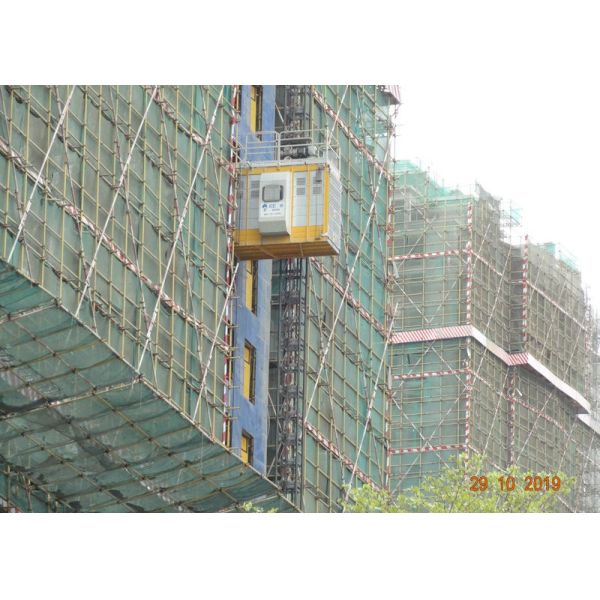 Buy 36 M / Min Construction Material Lifting Rack & Pinion Hoist at wholesale prices