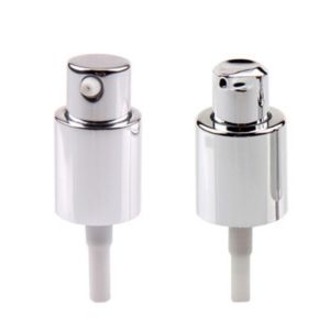 Luxurious 18 / 410 Silver Cream Dispenser Pump With High Quality