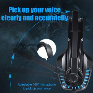 PS4 117dB DC5V Hunterspider V6 3.5 mm Gaming Headset
